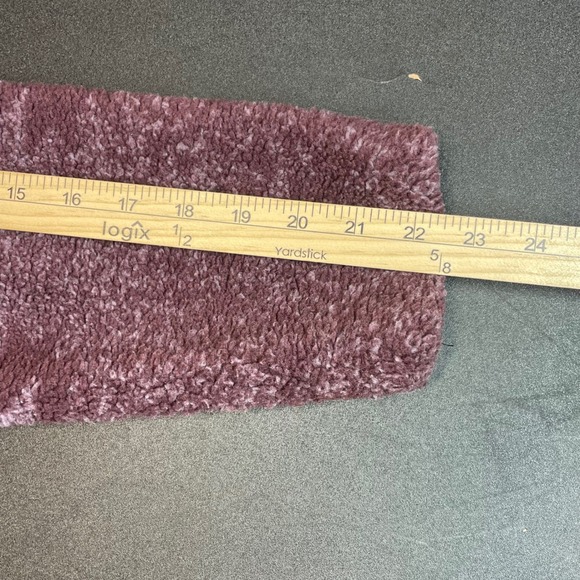 Cabelas Outerwear Purple Fleece Zip Up Southwestern Aztec Print Jacket Size S - Picture 10 of 11